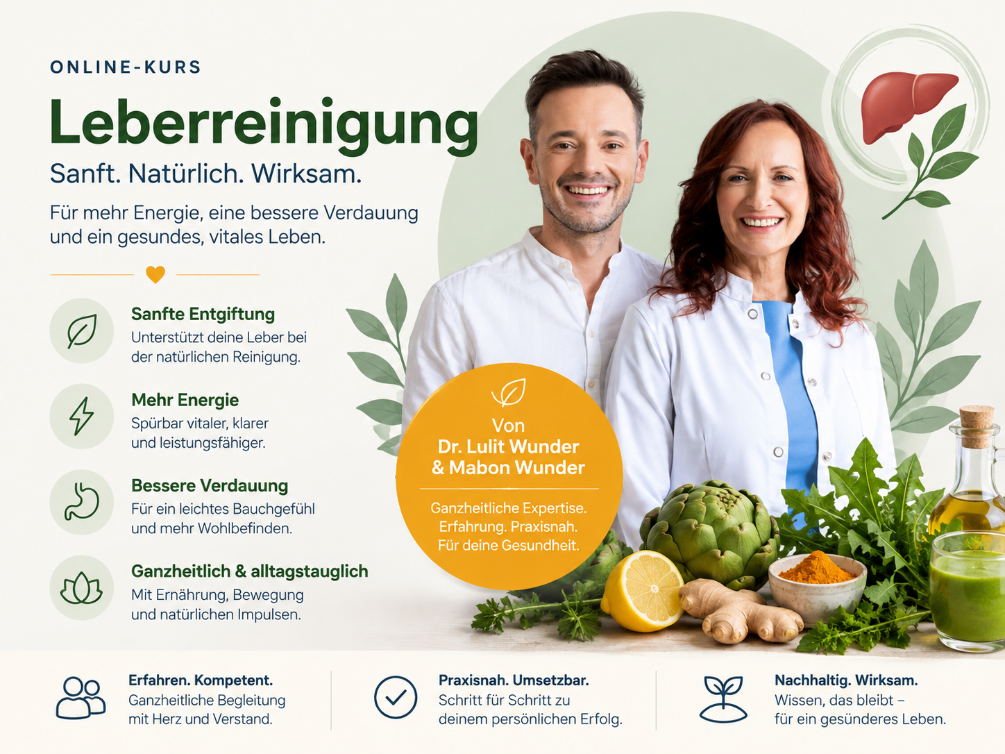 Wunderleicht Leberreinigung mit Dr. med. Lulit und Mabon Wunder