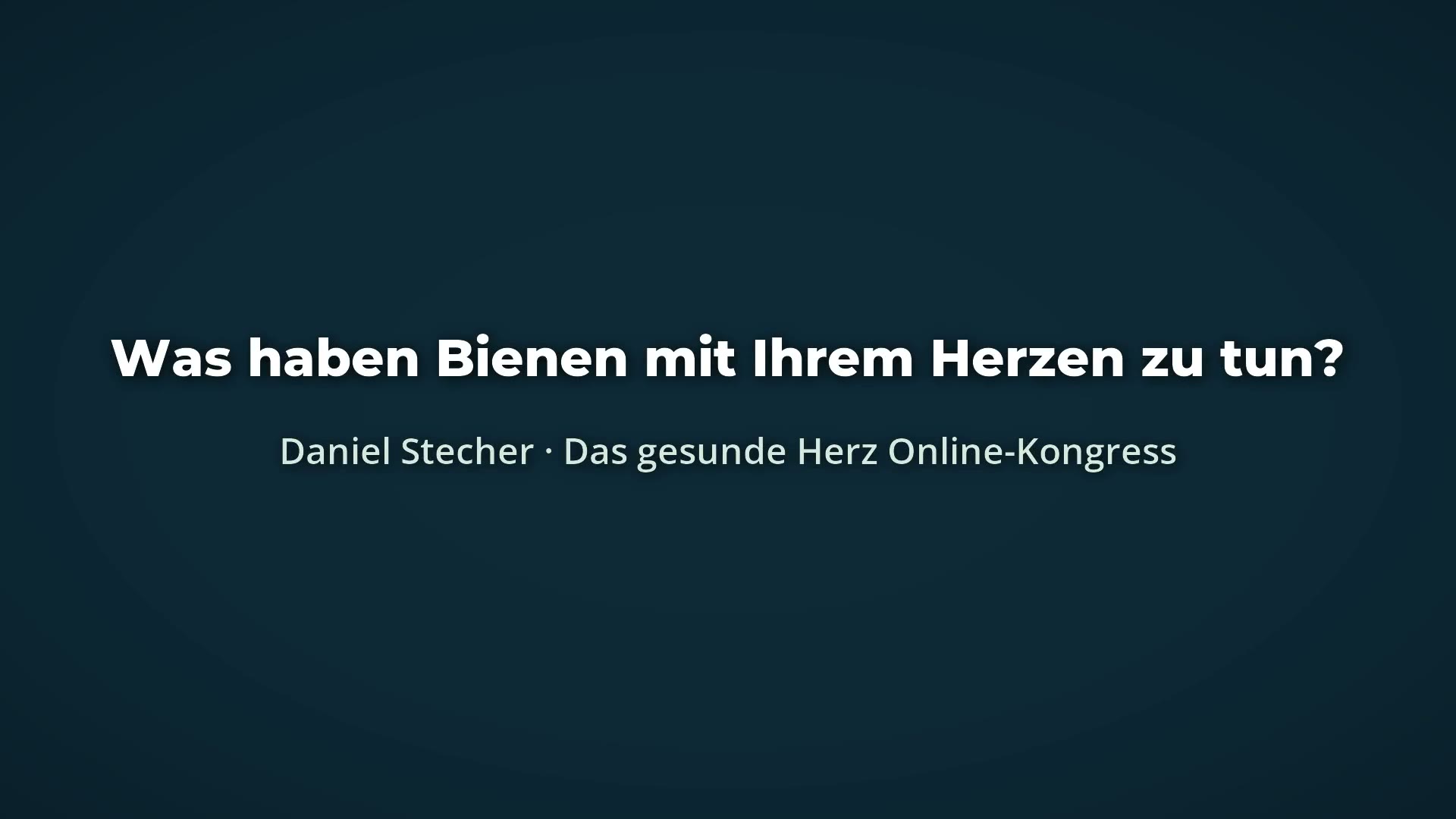 Kurzclip Daniel Stecher