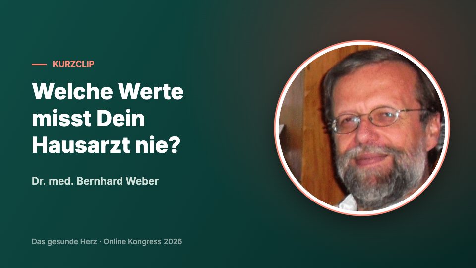Kurzclip Dr. med. Bernhard Weber
