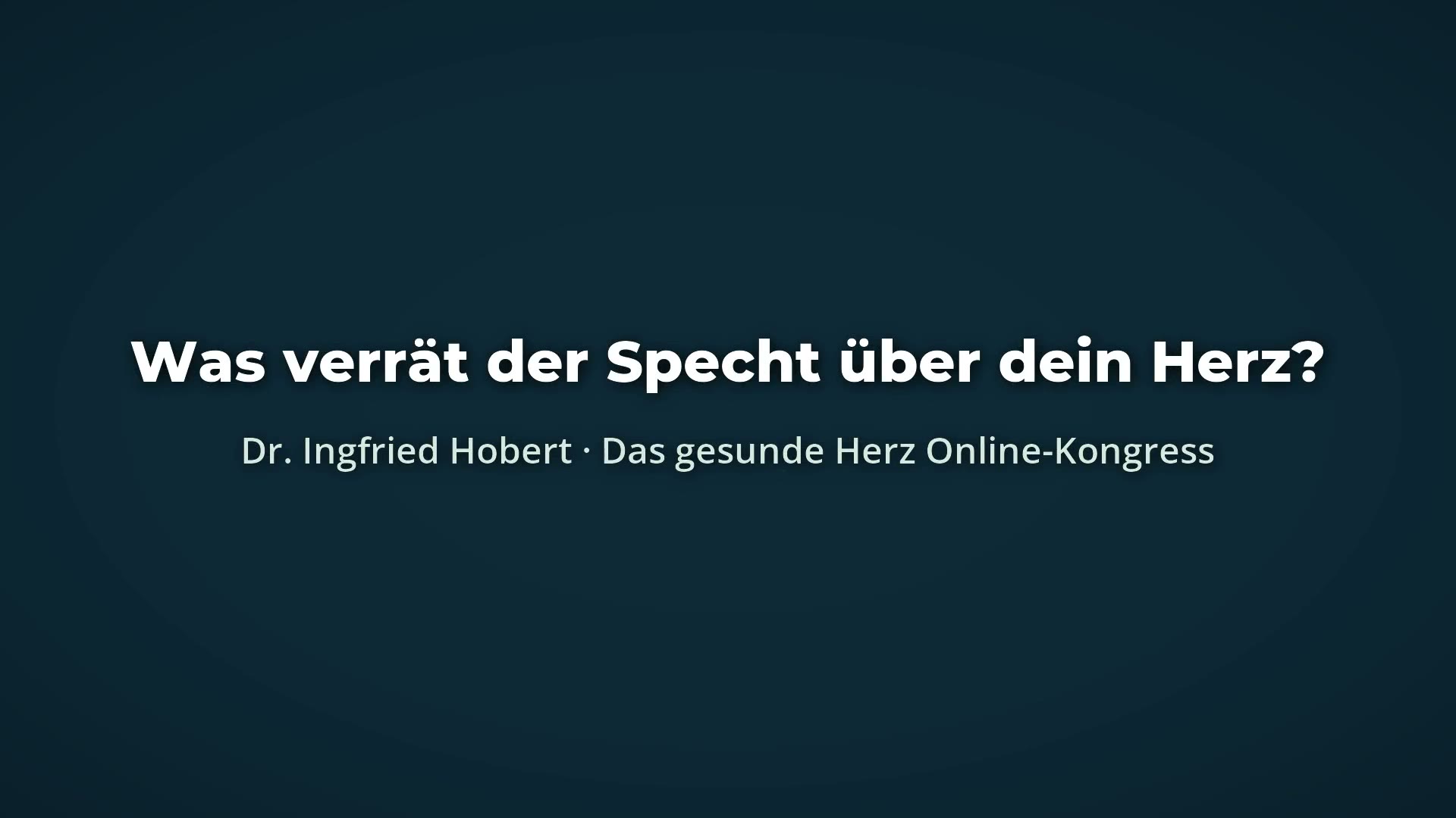 Kurzclip Dr. med. Ingfried Hobert