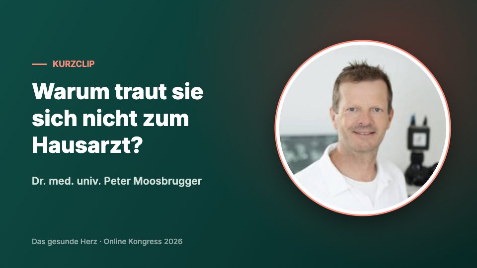 Kurzclip Dr. med. univ. Peter Moosbrugger