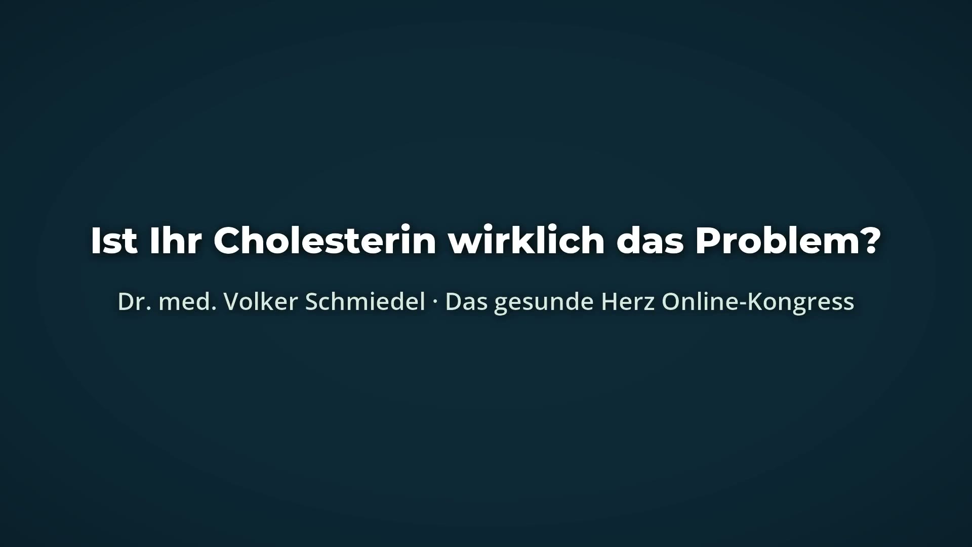 Kurzclip Dr. med. Volker Schmiedel