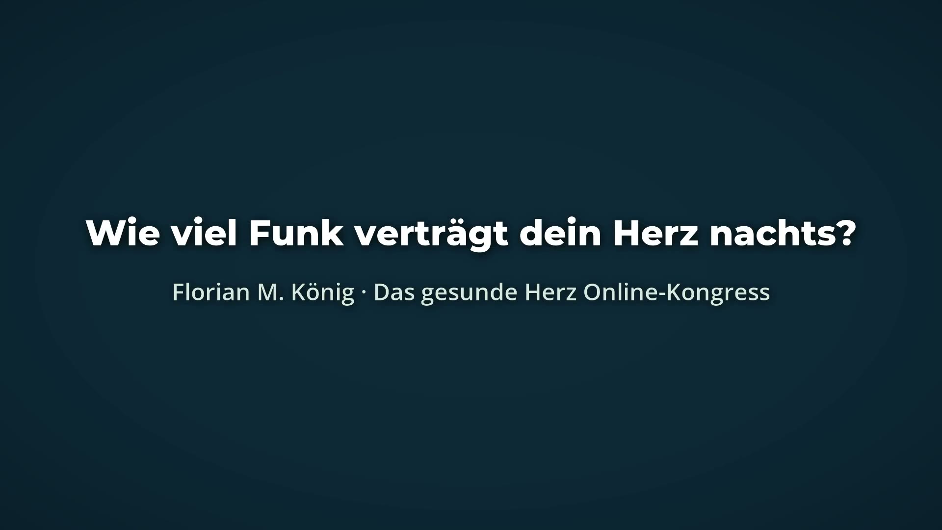 Kurzclip Florian M. König