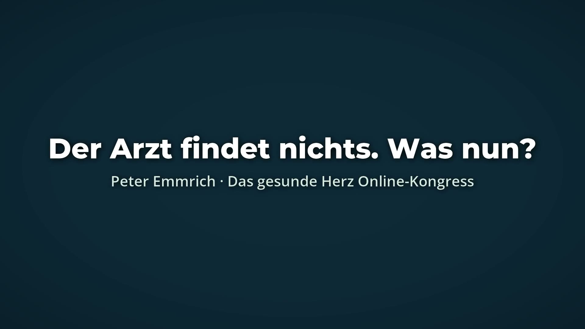 Kurzclip Peter Emmrich
