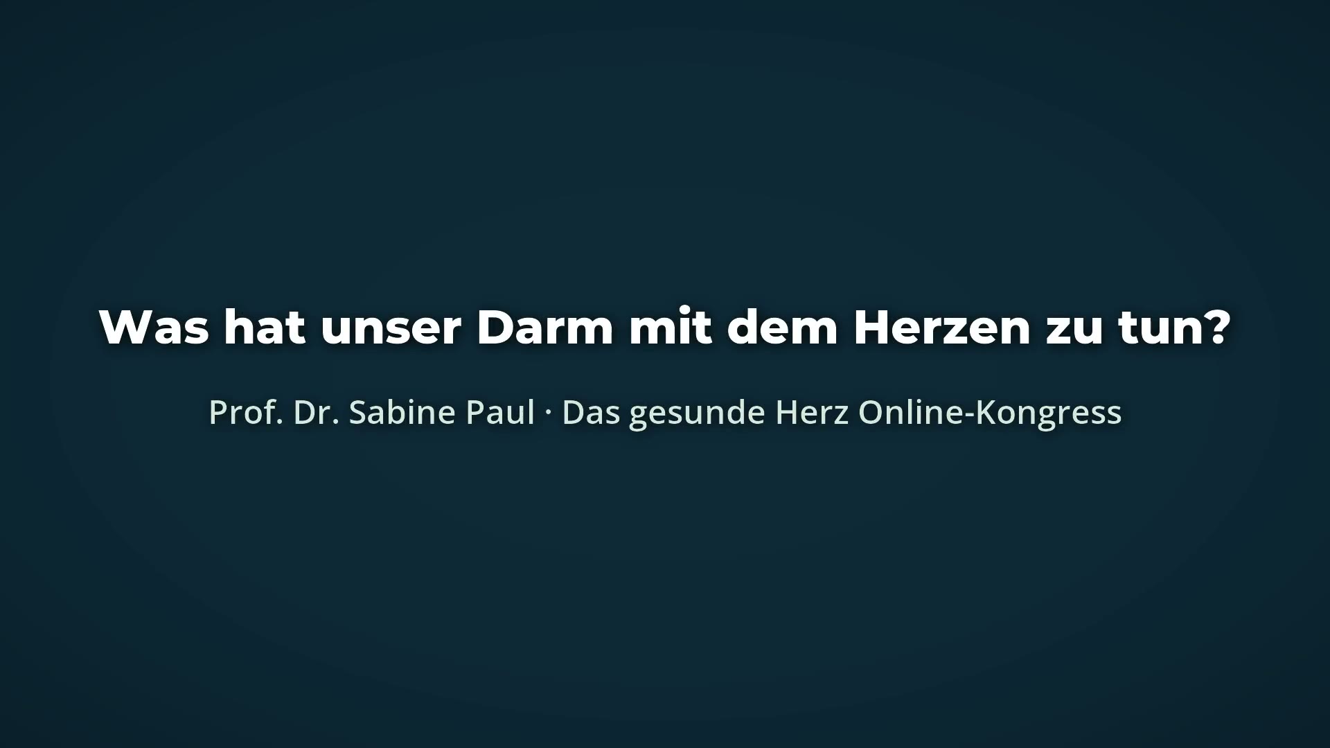 Kurzclip Prof. Dr. Sabine Paul