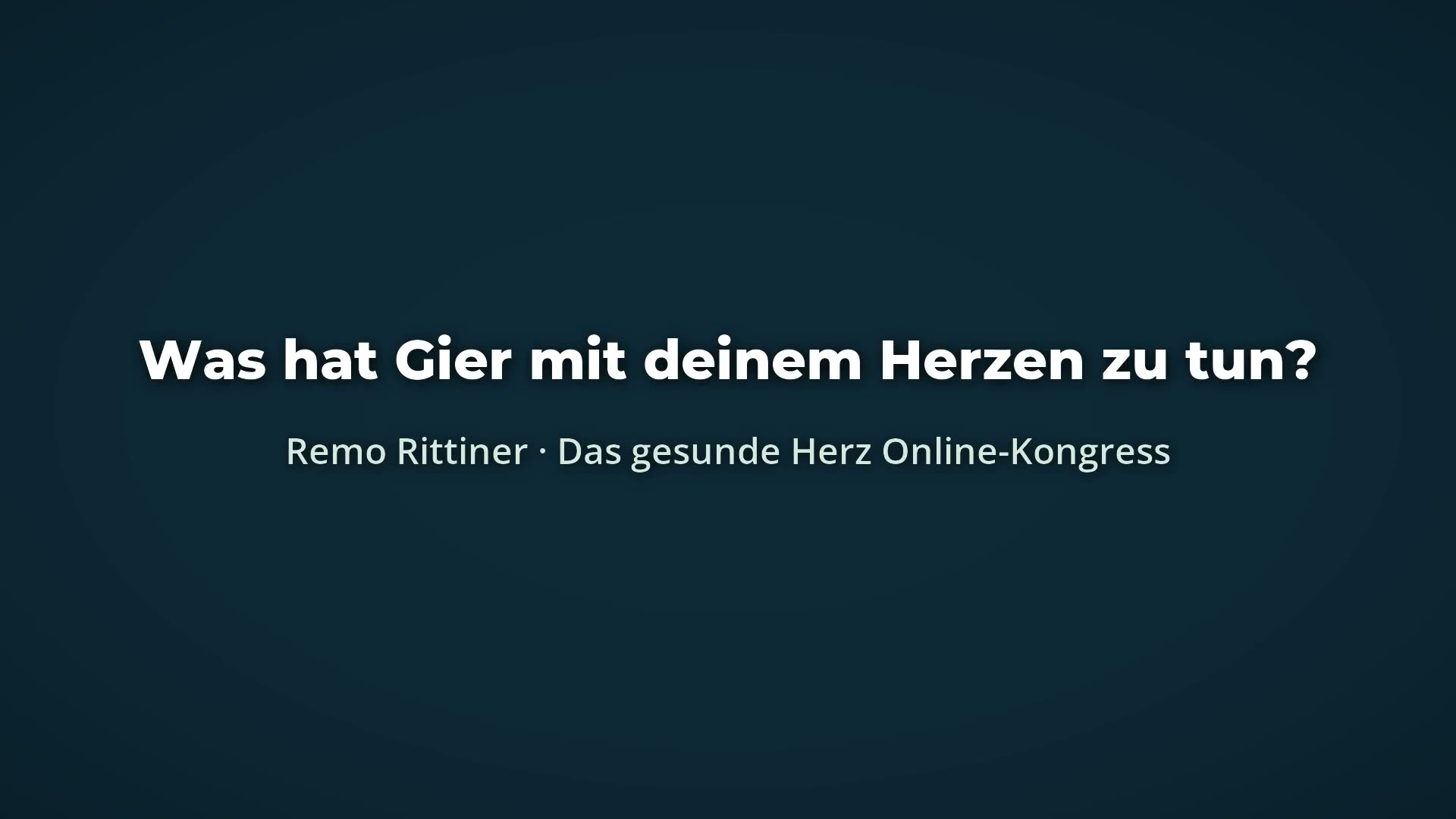 Kurzclip Remo Rittiner